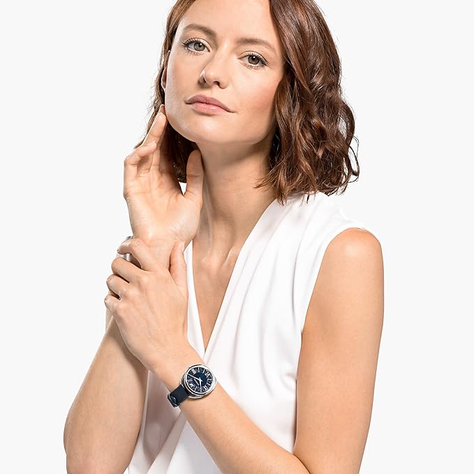 Montre Swarovski Glam pour femme, cristal bleu, référence 5537961 - Image 2