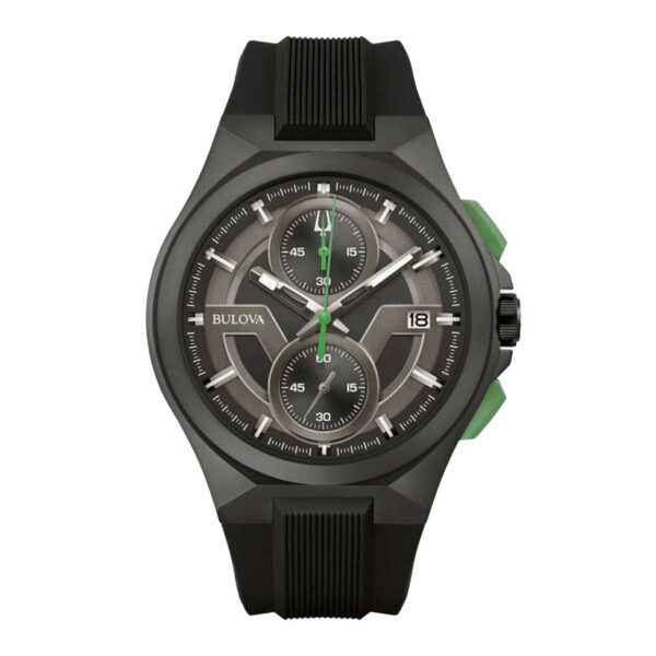 Bulova Maquina Mens Black Watch 98b381