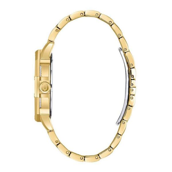 Bulova Crystal Mens Silver Watch 98c126 - alternate view