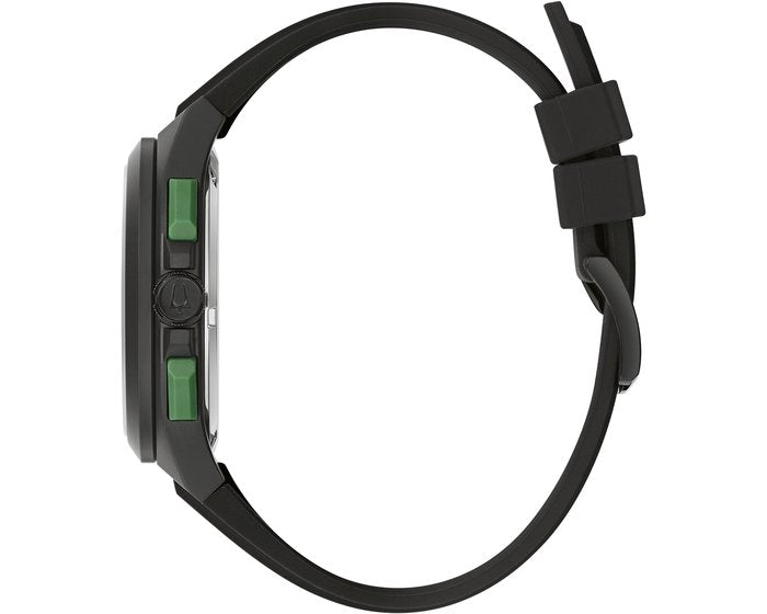 Gents Maquina Black Strap Watch 98b381 - alternate view