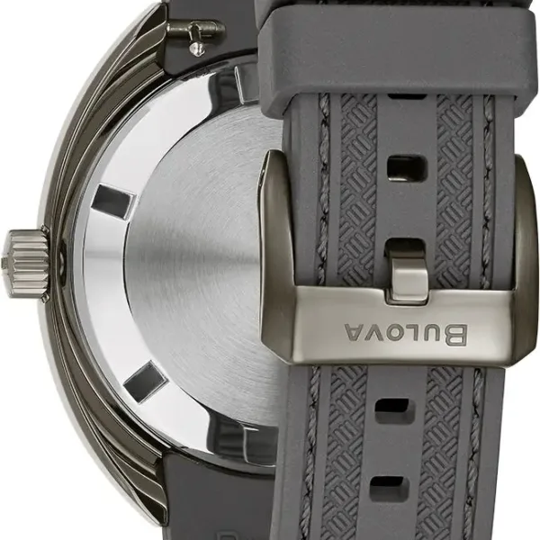 Montre Bulova Oceanographer GMT pour homme, blanche, référence 98b407 - alternate view