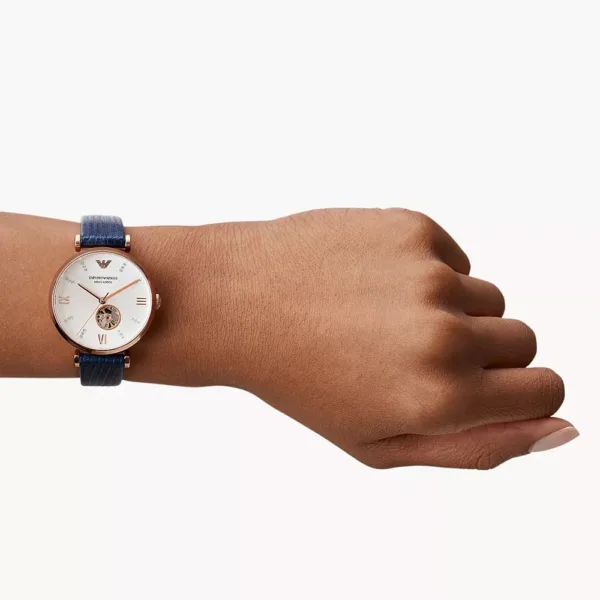 Emporio Armani Ar60020 Womens Meccanico Watch - alternate view