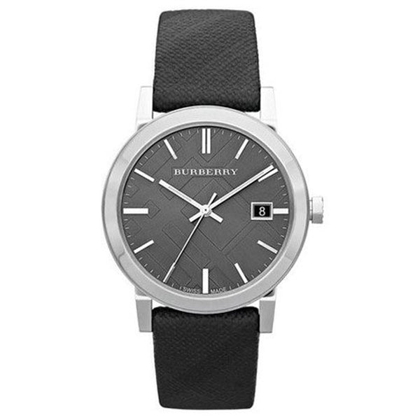 Montre homme Burberry The City en nylon noir BU9024