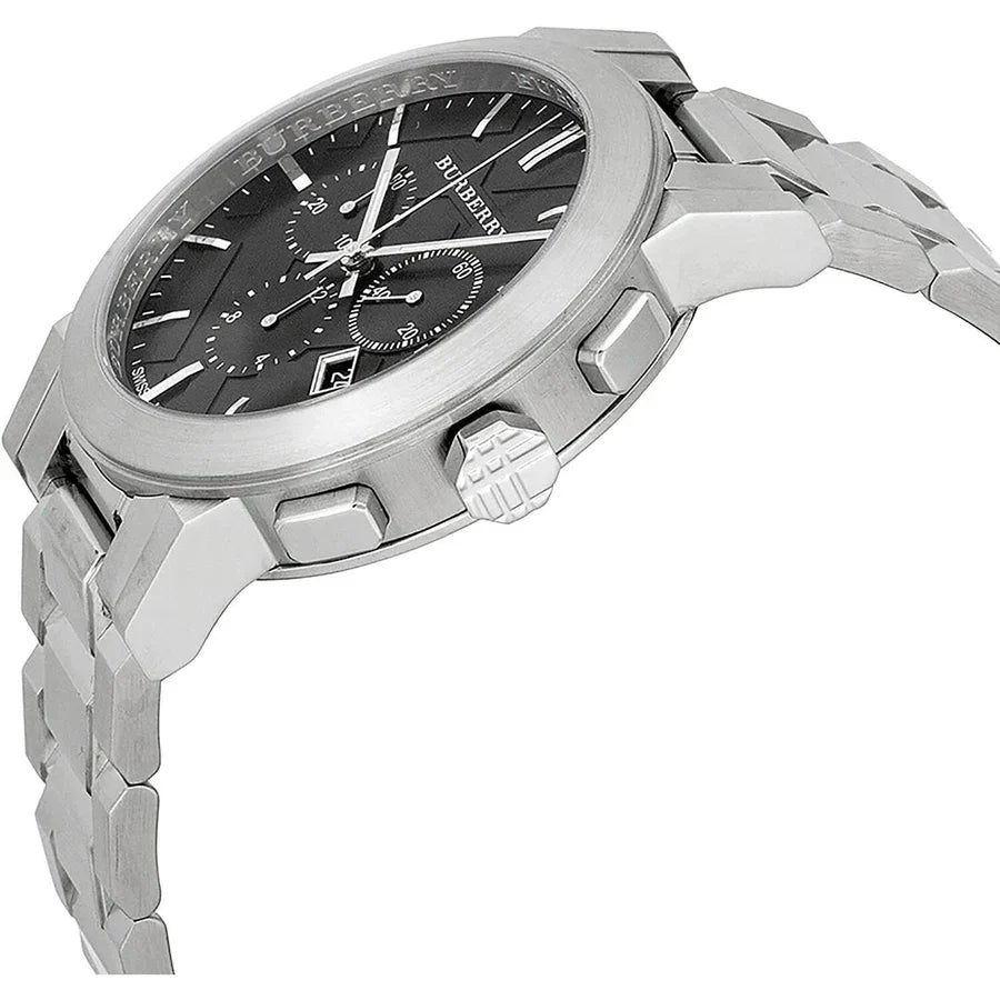 Burberry Mens Watch Chronograph The City Black Bu9351 - Image 2