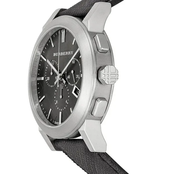 Burberry Mens Watch Chronograph The City Grey Bu9362 - alternate view