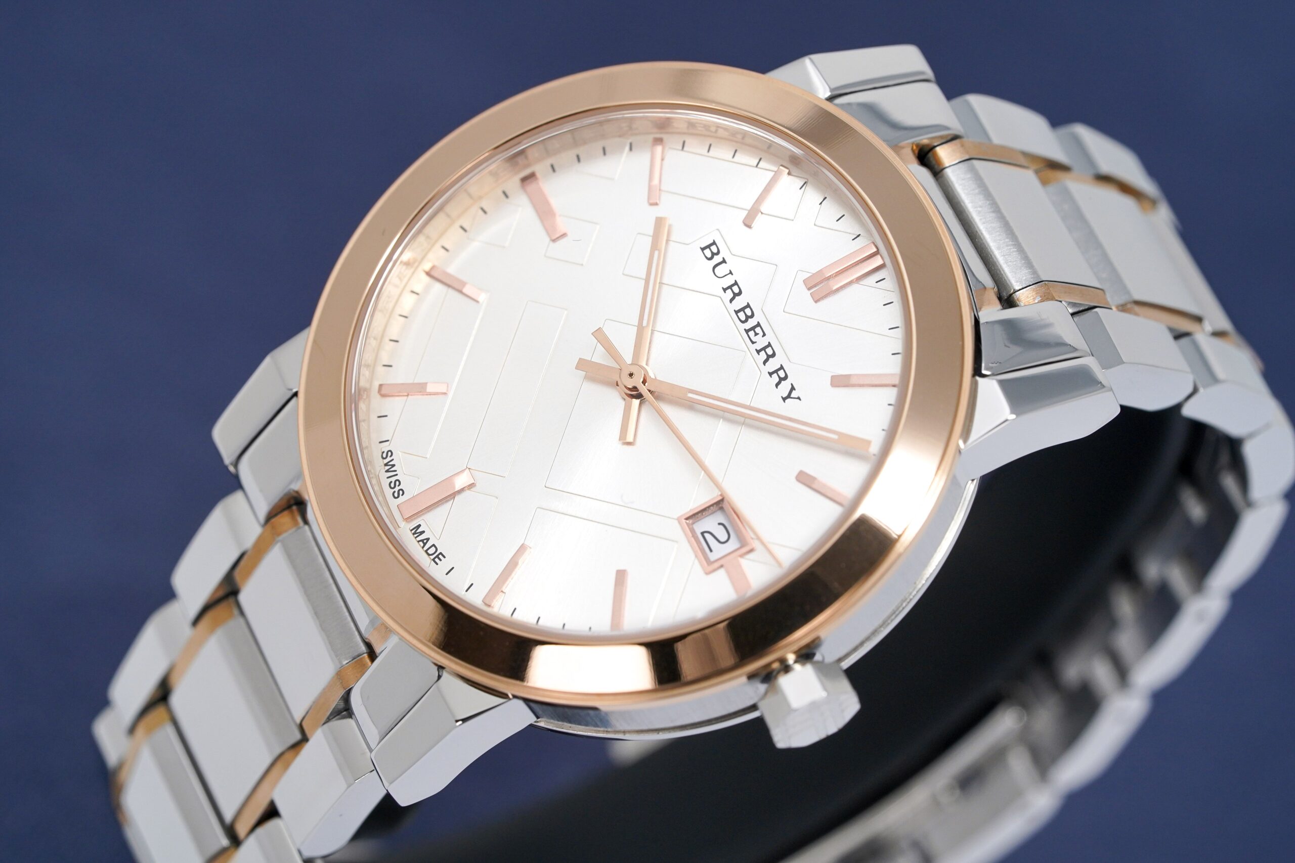 Burberry Ladies Watch The City Two Tone Bu9006 - Image 3
