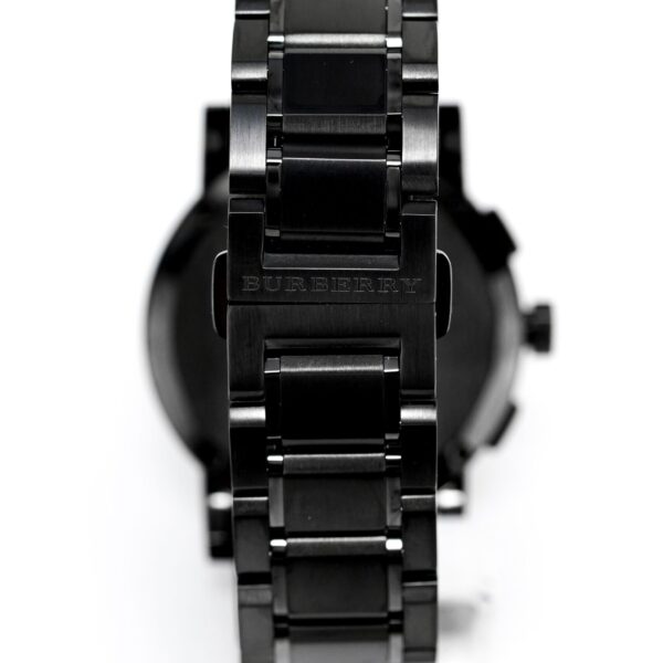 Burberry Mens Watch Chronograph The City Gun Metal Bu9365 - alternate view