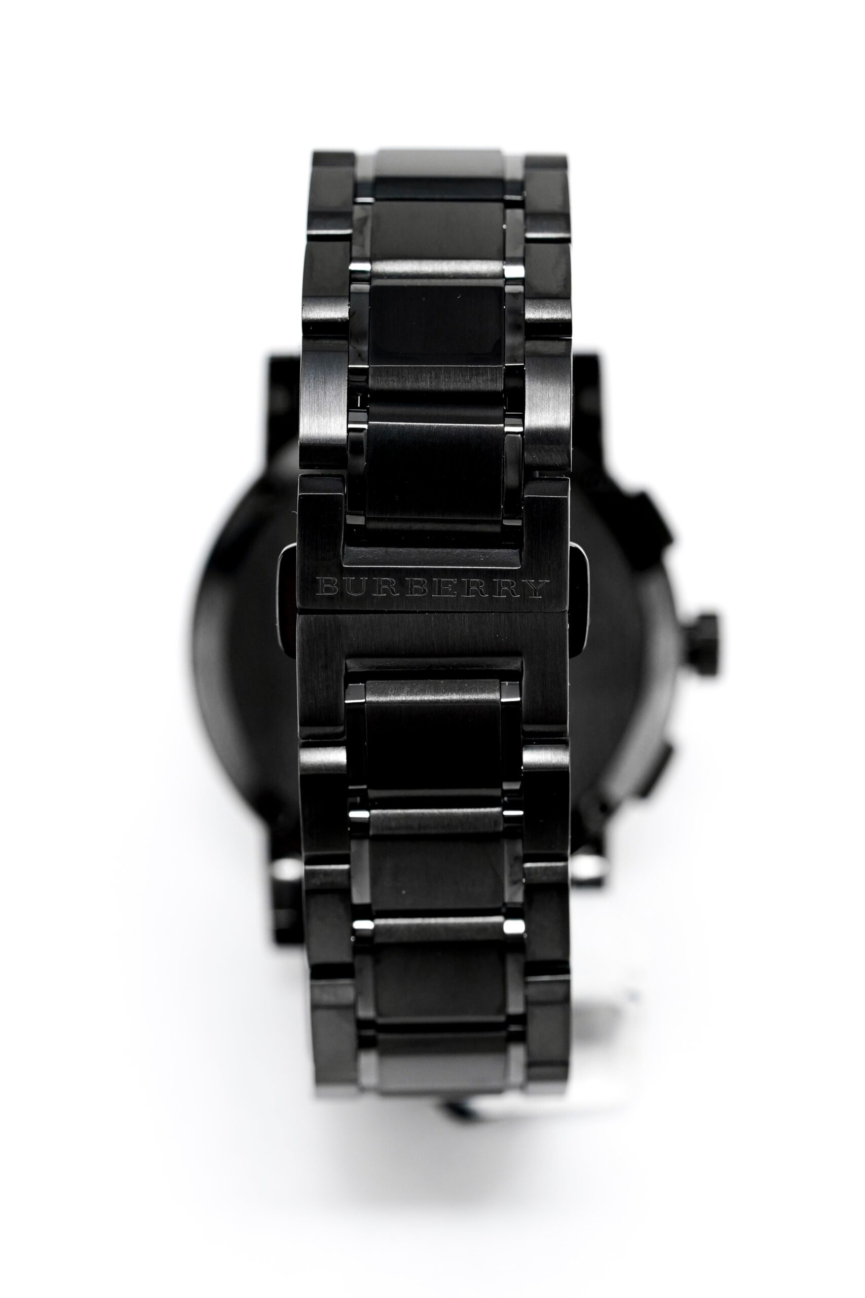 Burberry Mens Watch Chronograph The City Gun Metal Bu9365 - Image 2