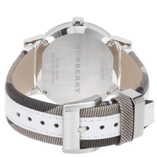 Burberry Ladies Watch The City Check White Bu9019 - alternate view