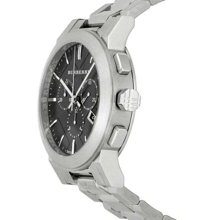 Burberry Mens Watch Chronograph The City Black Bu9351 - Image 3