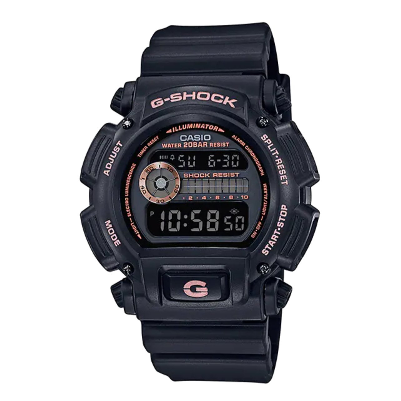 Casio G Shock Watch Mens Big Case Black Dw 9052gbx 1a4dr
