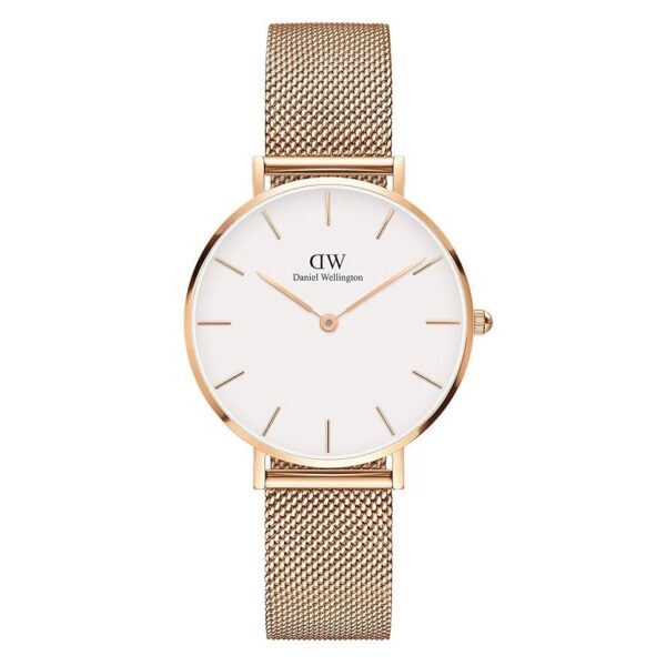 Daniel Wellington Ladies Rose Gold Petite Melrose Watch Dw00100163