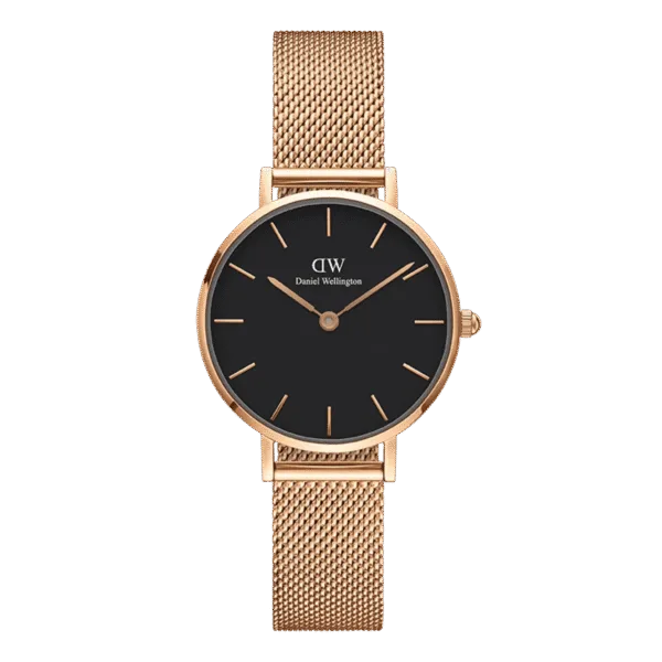 Daniel Wellington Petite Melrose Ladies Rose Gold Watch Dw00600161