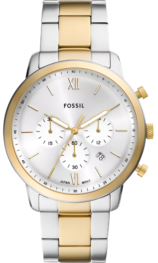 Fossil Watch Neutra Chronograph Two Tone Fs6112