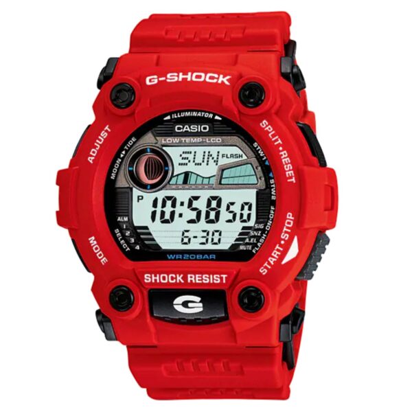 Casio G Shock Watch Mens G Rescue Red G 7900a 4dr