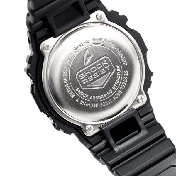 Casio G Shock Watch Mens Solid Colour Black Dw 5600bb 1dr - alternate view