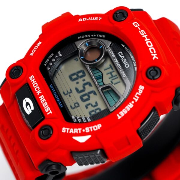 Casio G Shock Watch Mens G Rescue Red G 7900a 4dr - alternate view