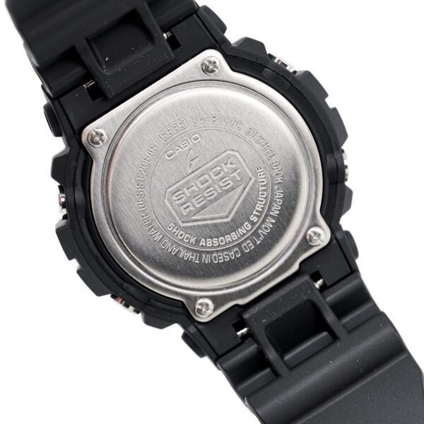 Casio G Shock Watch Black Neon Digital Camo Ga 800dc 1adr - alternate view