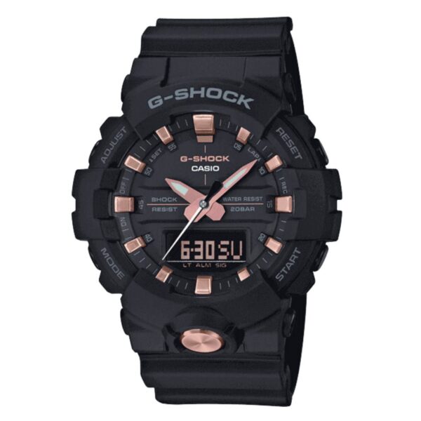Casio G Shock Watch Black Rose Gold Ga 810b 1a4dr