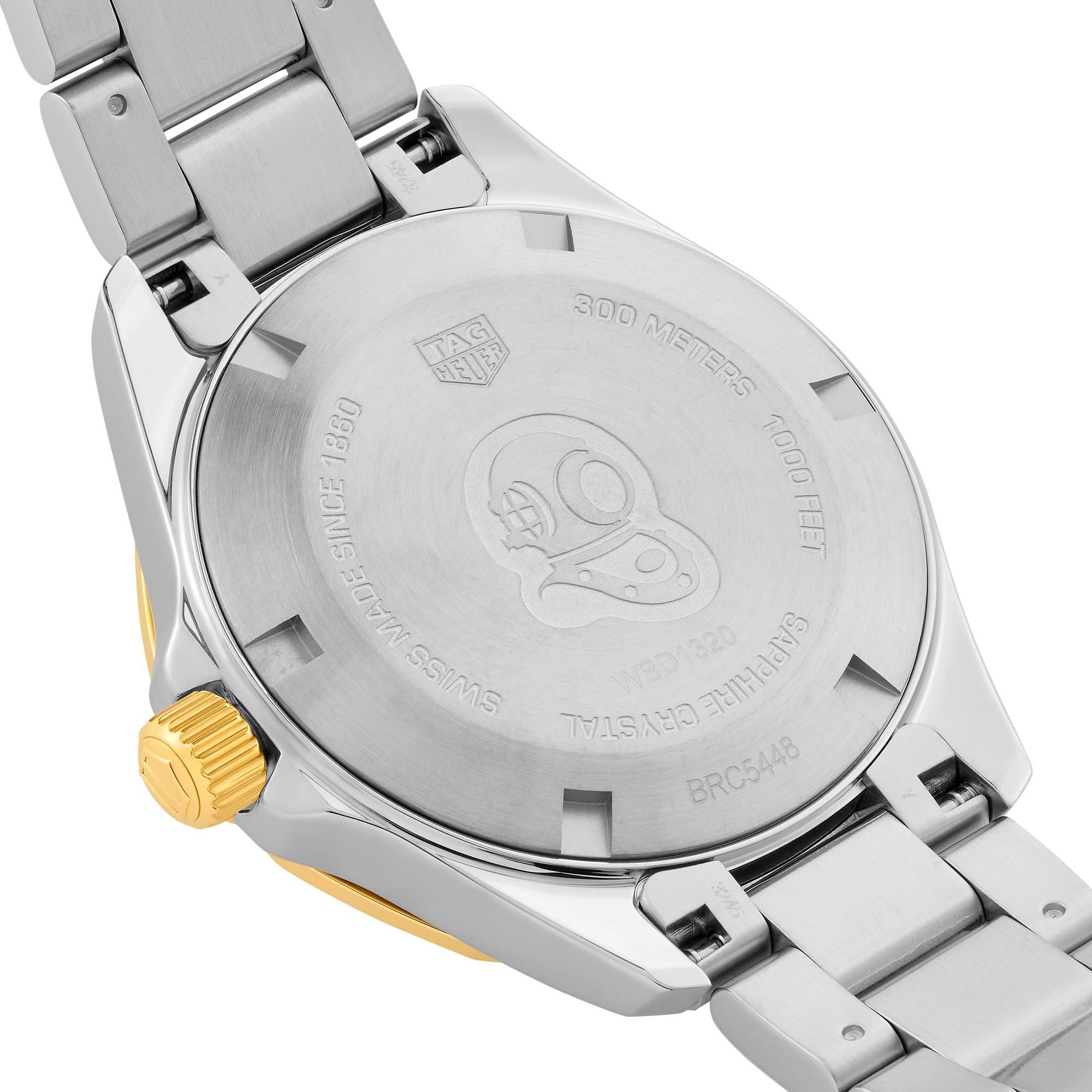 Montre pour femme Tag Heuer Aquaracer plaquée or et acier inoxydable - Image 4