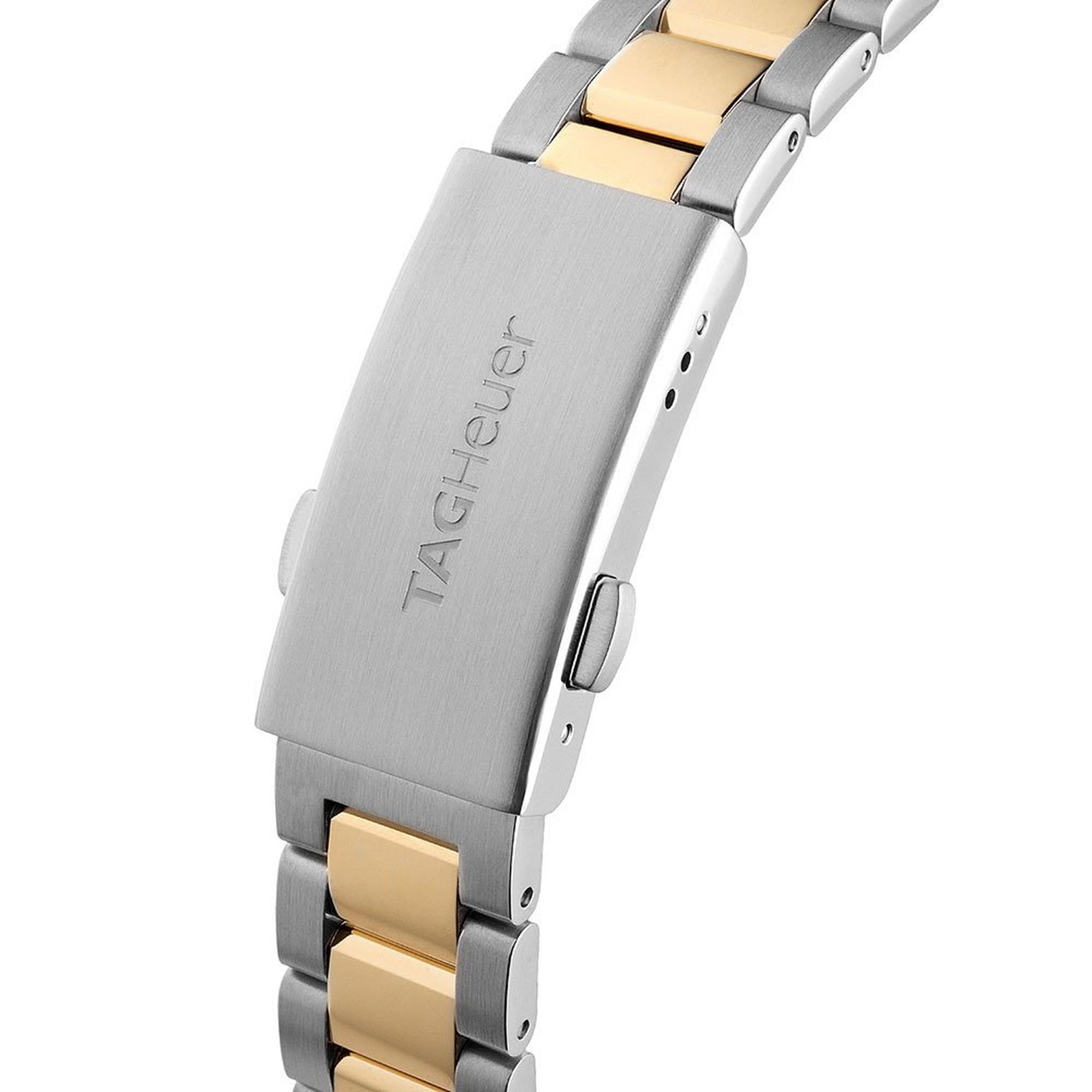 Tag Heuer Aquaracer Diamonds Mother Of Pearl Dial Two Tone Steel Strap Watch For Women Wbd1321 Bb0320 - Image 5