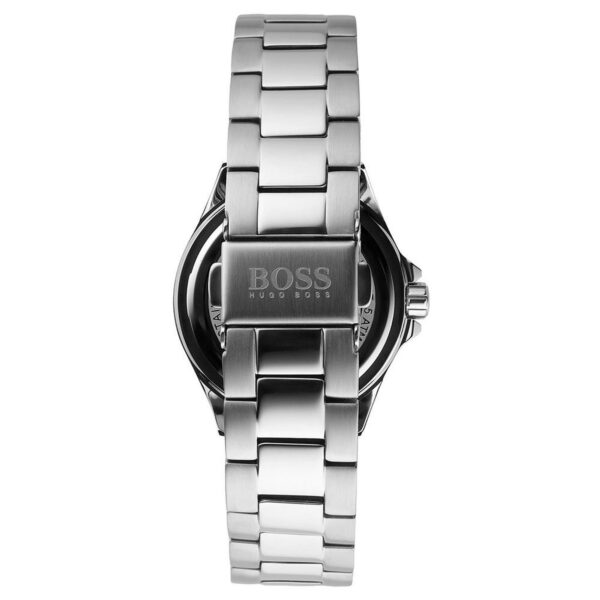 Hugo Boss Womens 1502444 Premiere Silver Tone Stainless Steel Watch With Rose Gold Di - alternate view