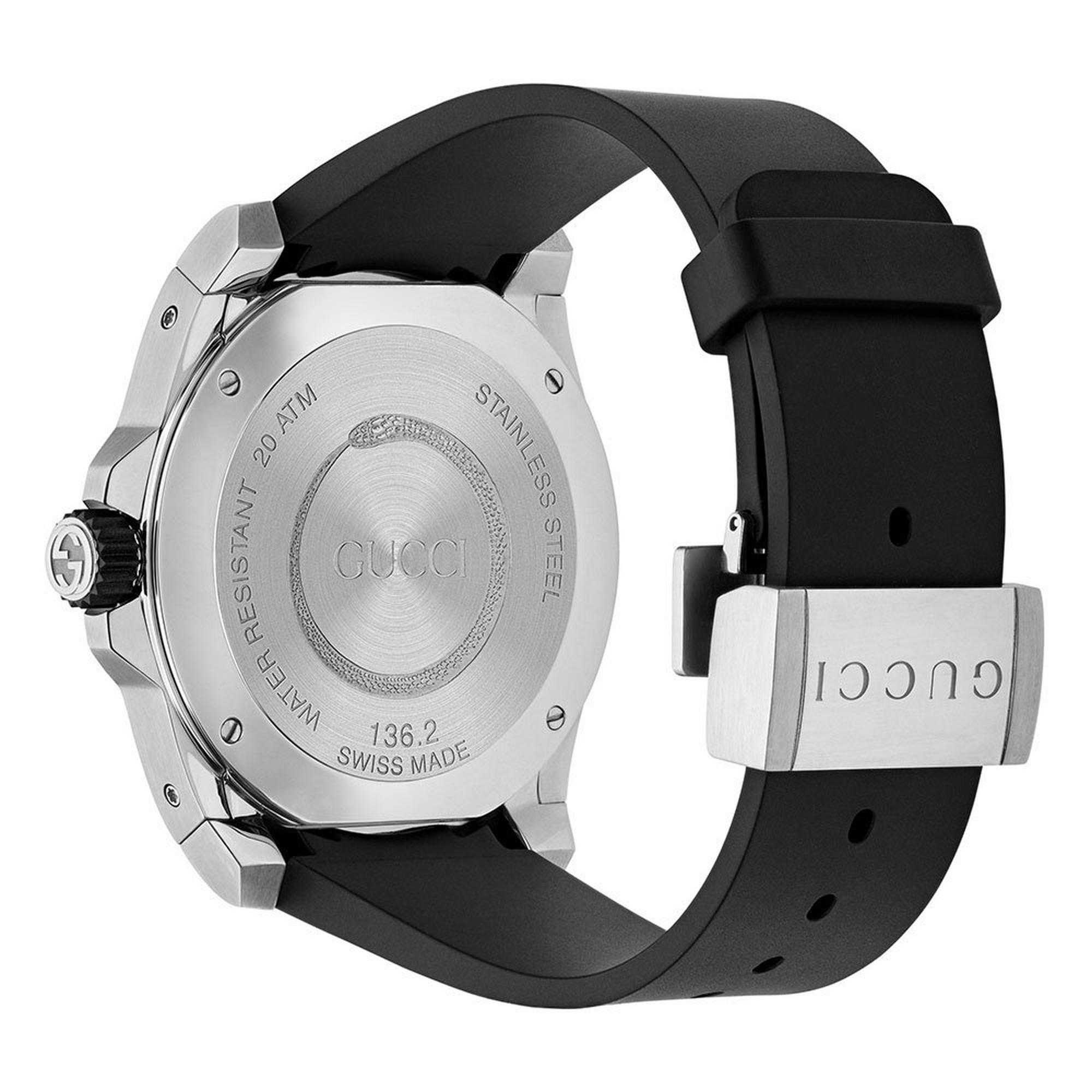 Gucci Dive Ya136217 Mens Stainless Steel Kingsnake Dial Watch - Image 2