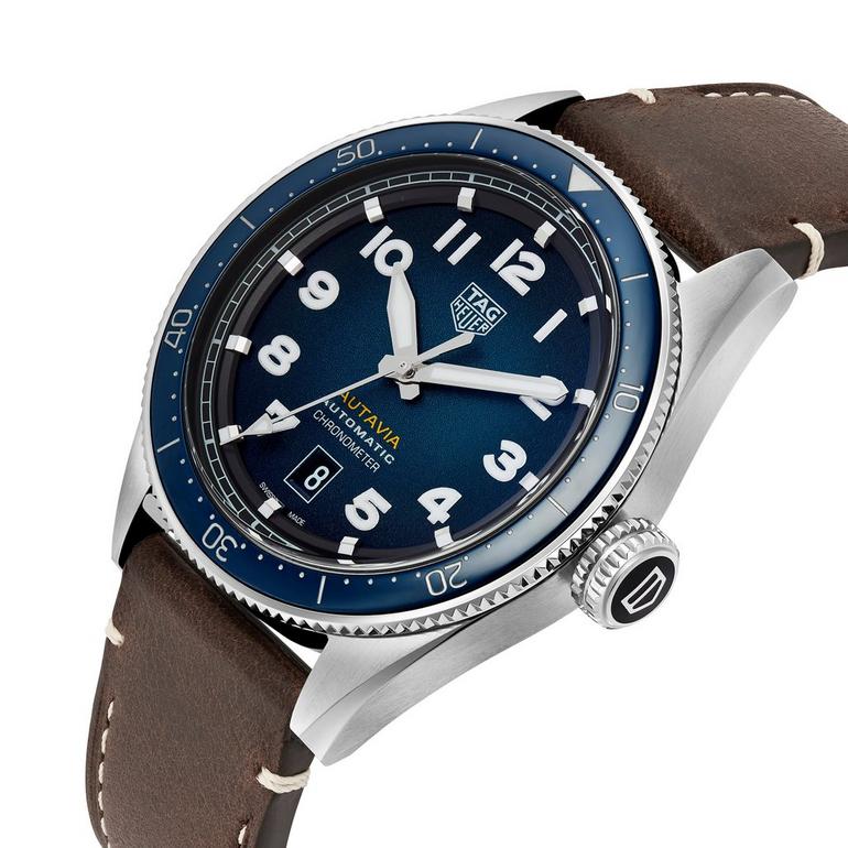 Tag Heuer Autavia Automatic Chronometer Mens Watch 2 - Image 2