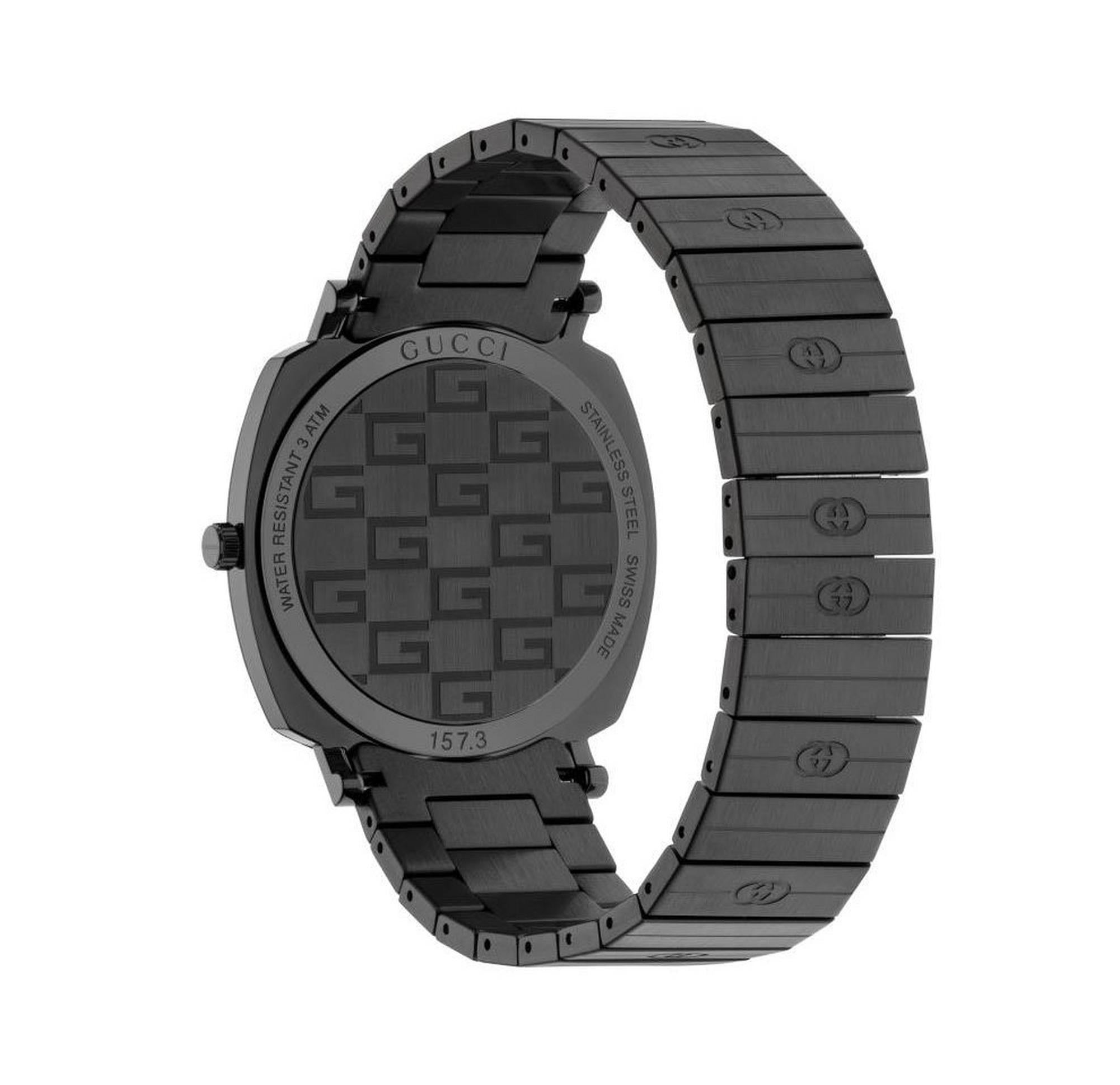 Gucci Gucci Grip Grey Pvd Watch Ya157429 - Image 2