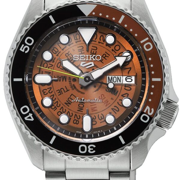 Seiko Watch 5 Sports Skeleton Dial Srpj47k1 - alternate view