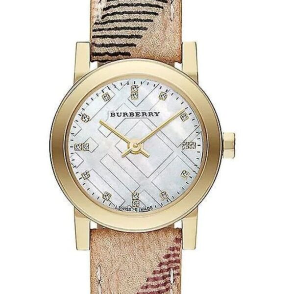 Burberry Ladies Watch The Classic City Diamond Rose Gold Watch - alternate view