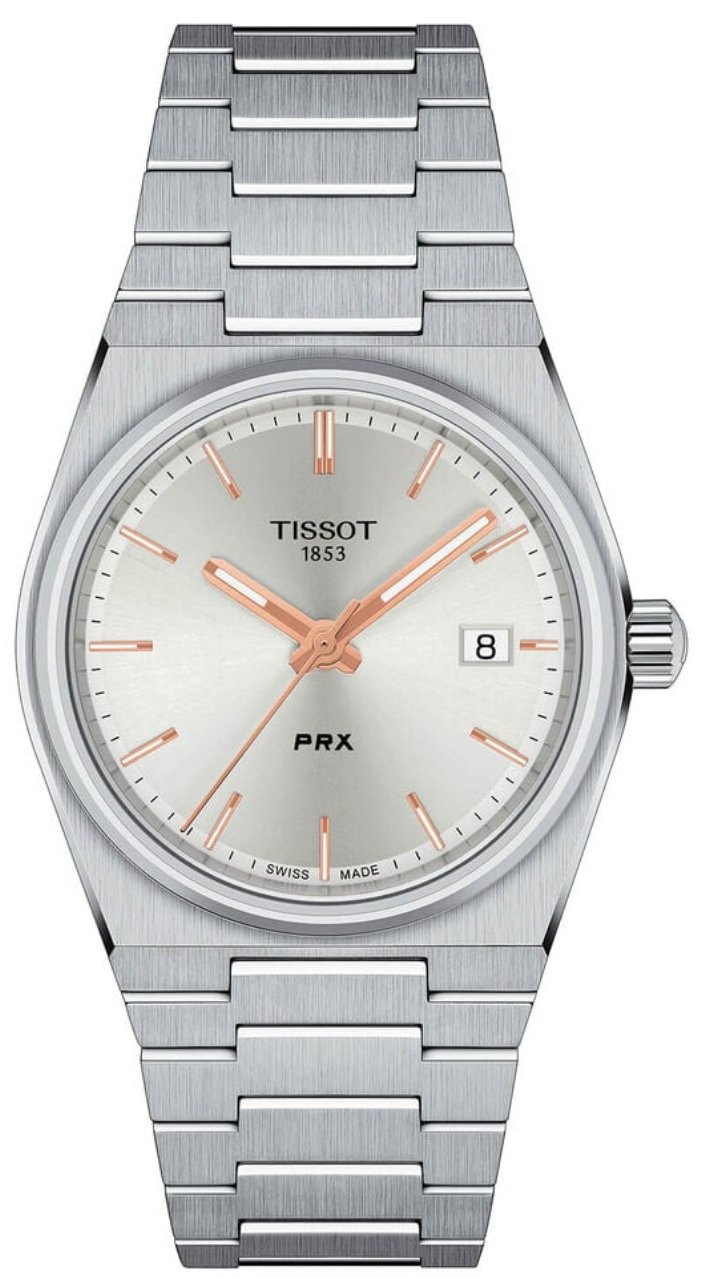Tissot Mens Watch Prx White Rose Quartz T137 210 11 031 00 - Image 2