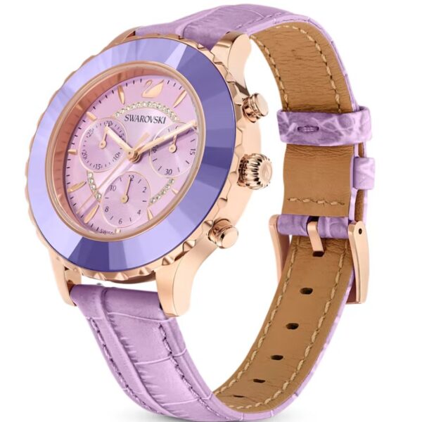 Swarovski Watch Octea Lux Chrono Purple 5632263 - alternate view