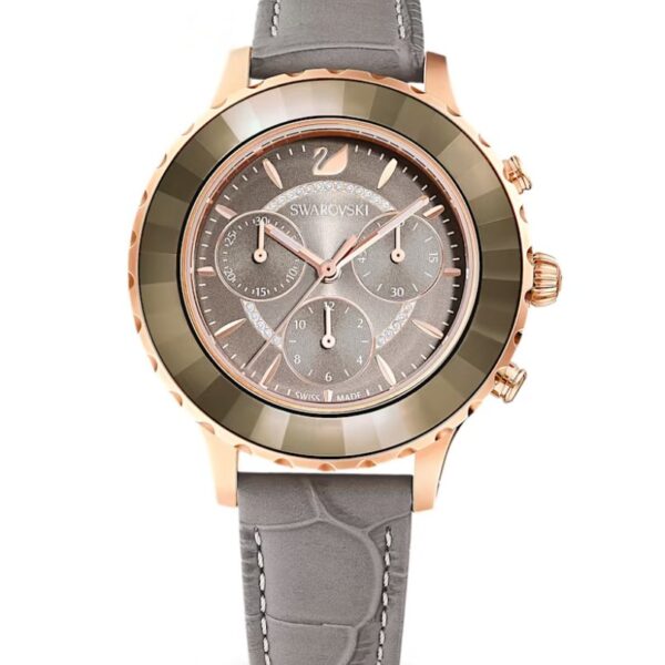 Swarovski Watch Octea Lux Chrono Grey 5452495