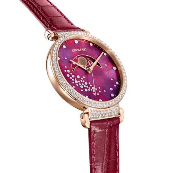 Swarovski Watch Passage Moon Phase Red 5613323 - alternate view