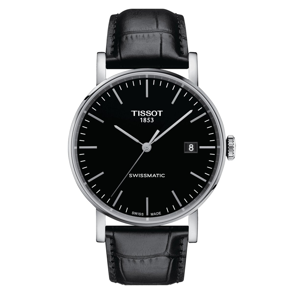 Tissot Mens Watch Everytime Swissmatic 40mm Black T1094071605100