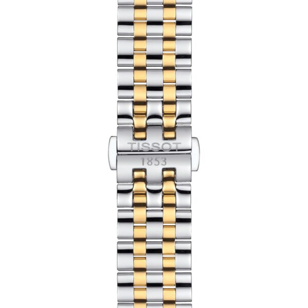 Tissot Mens Watch Carson Auto T Classic 40mm Silver Gold T1224072203100 - alternate view