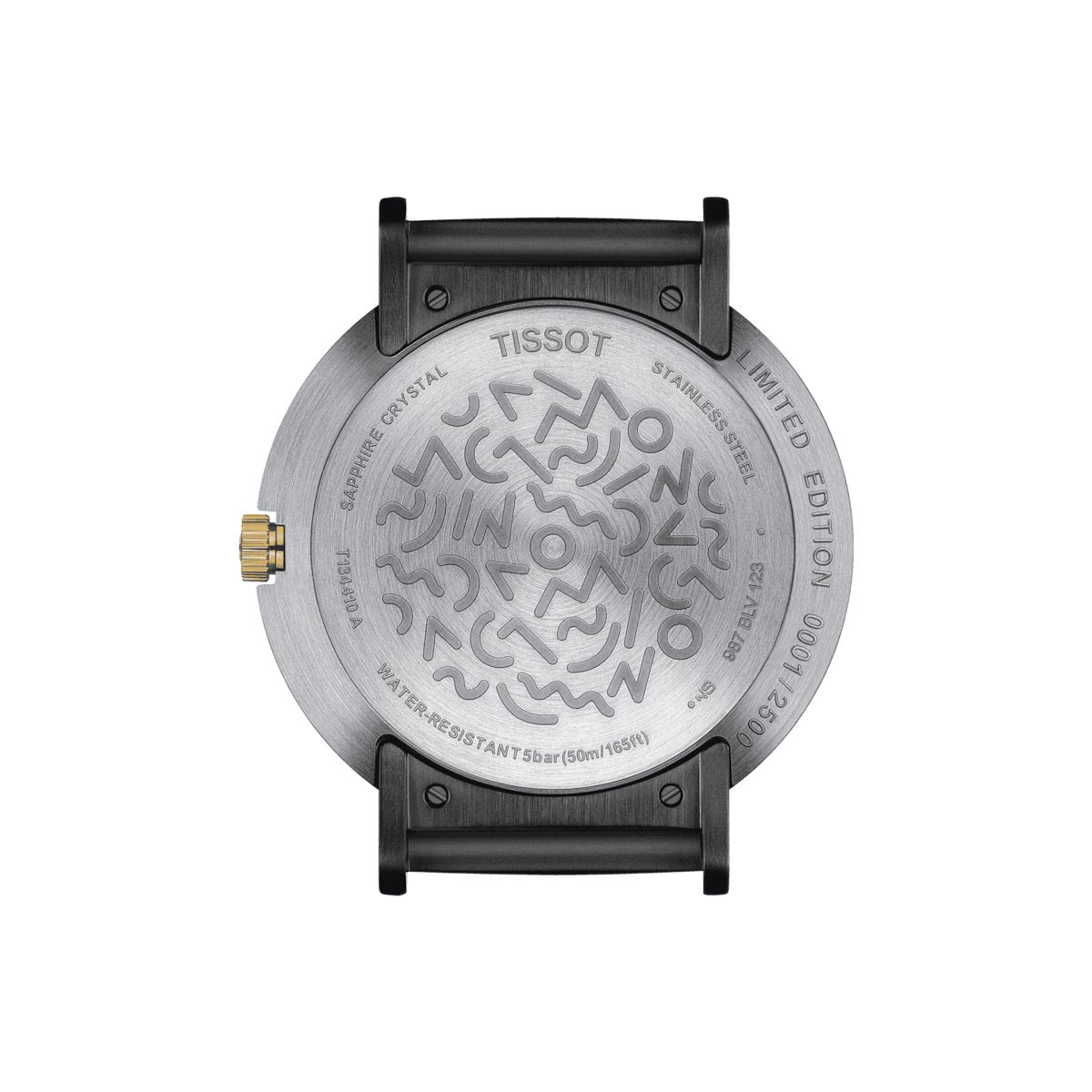 Tissot Mens Watch T Heritage Memphis 41mm Limited Edition Black T1344102701100 - Image 3