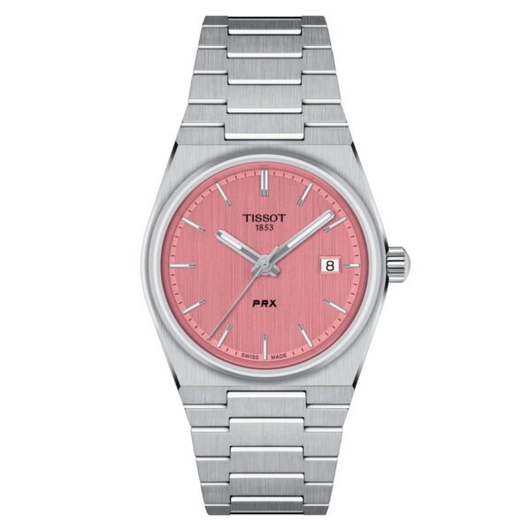 Montre Tissot Prx 35 mm pour femme, rose, T1372101133100