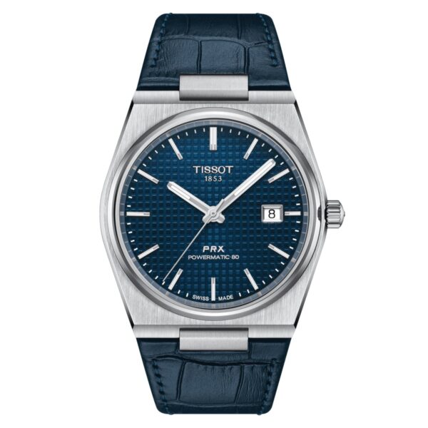 Montre homme Tissot Prx 40 mm bleue T1374071604100