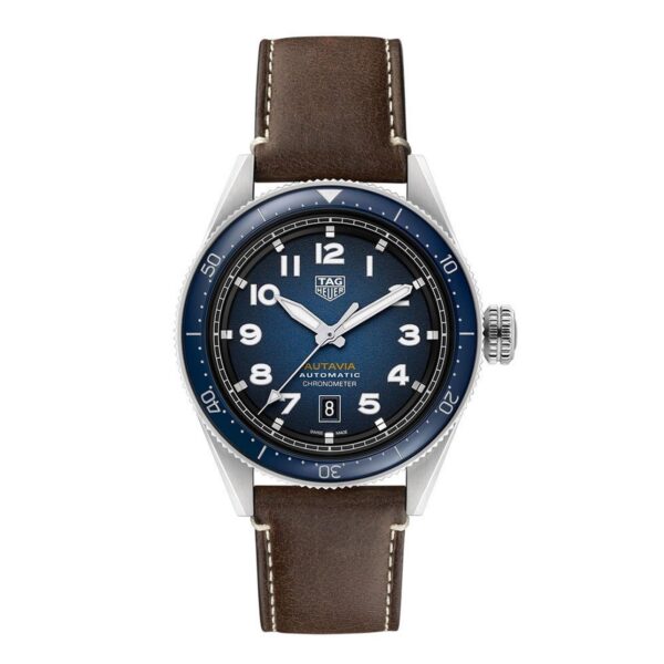 Tag Heuer Autavia Automatic Chronometer Mens Watch 2