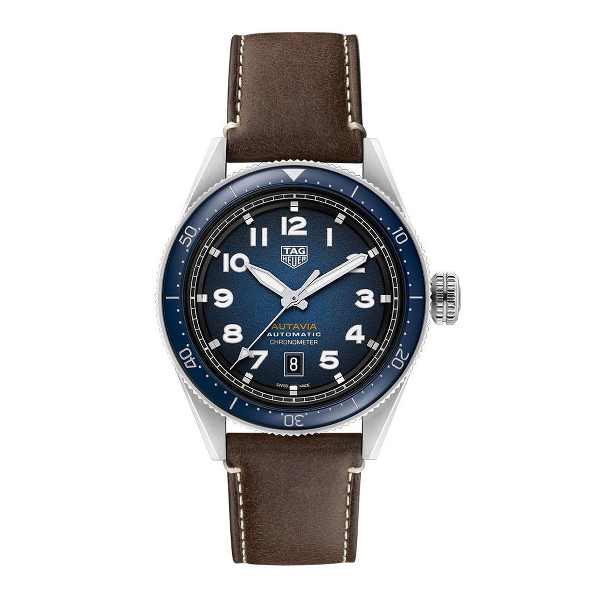 Tag Heuer Autavia Automatic Chronometer Mens Watch 2