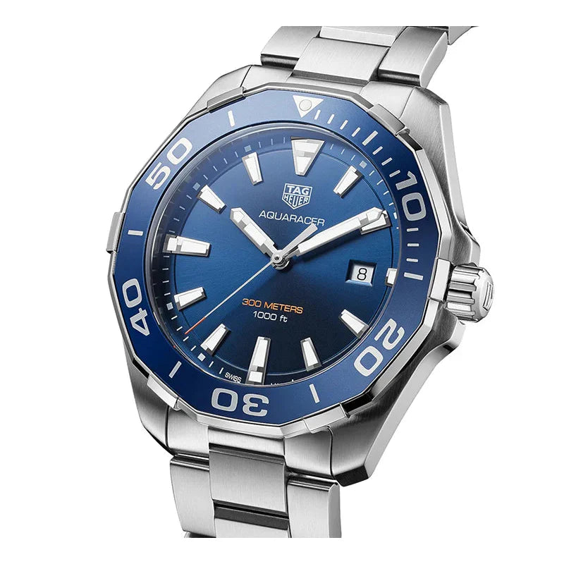 Tag Heuer Aquaracer Watch For Men Way101c Ba0746 - Image 5
