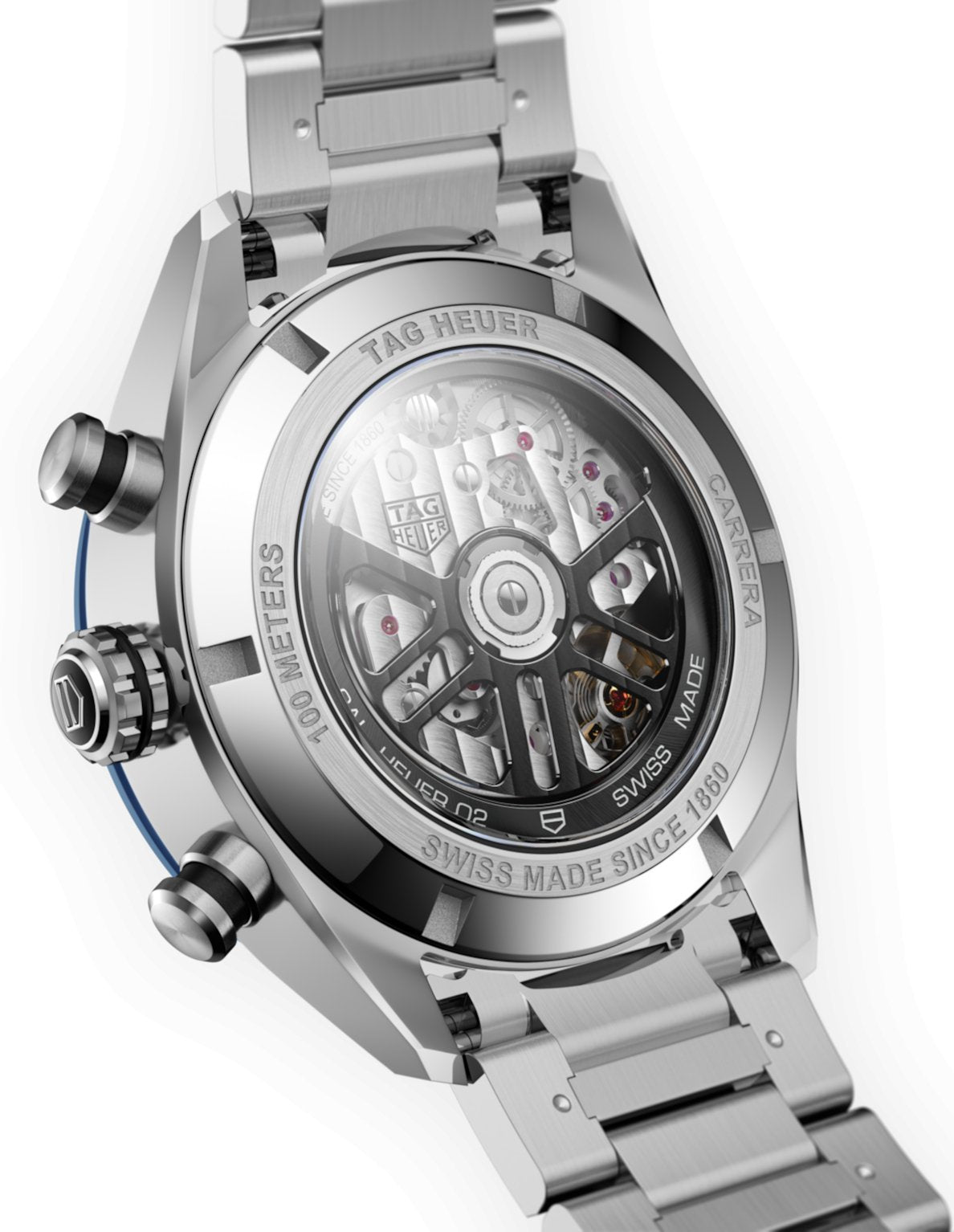 Tag Heuer Watch Carrera Heuer 02 Chronograph Cbn2a1a Ba0643 - Image 3