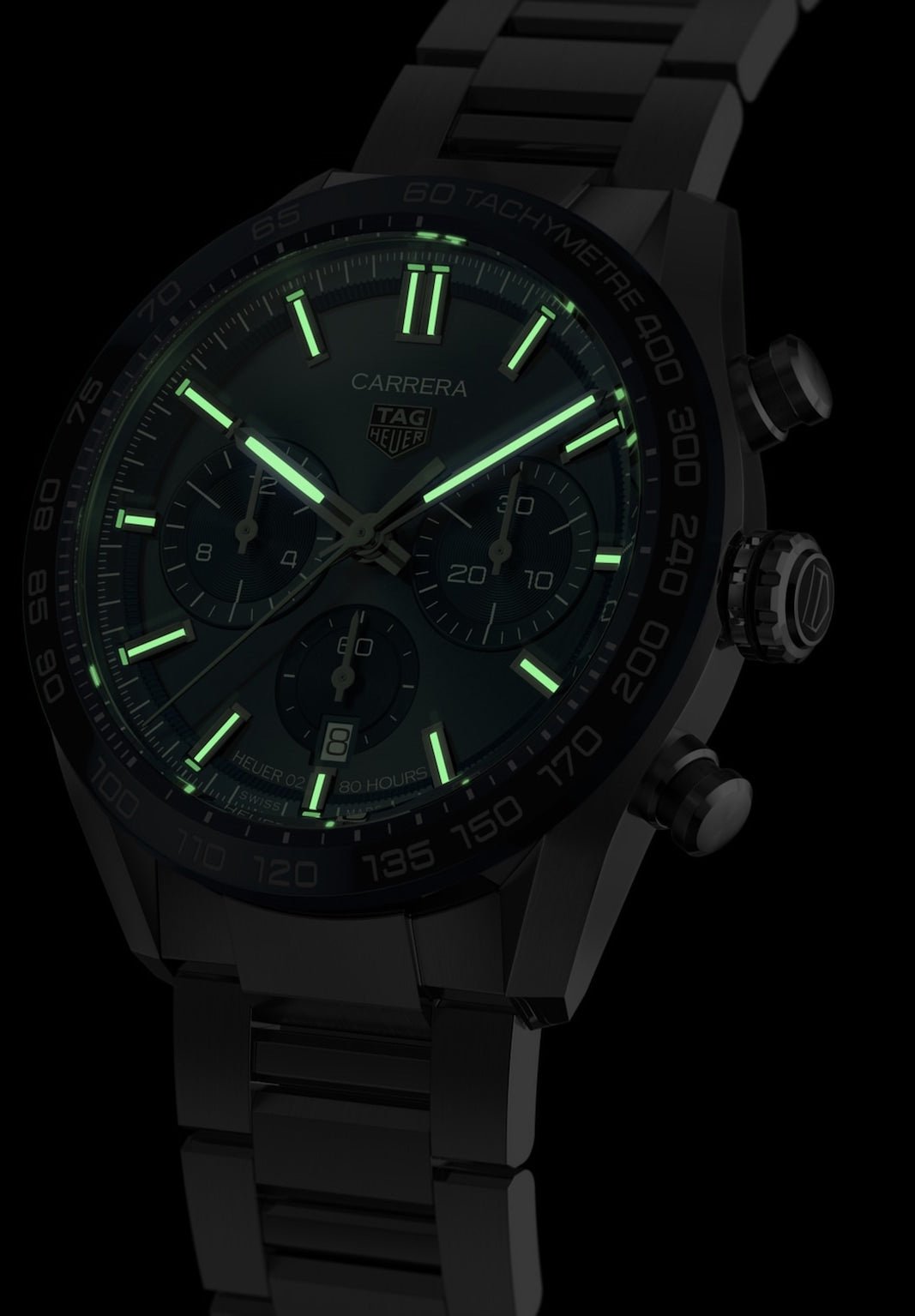 Tag Heuer Watch Carrera Heuer 02 Chronograph Cbn2a1a Ba0643 - Image 4