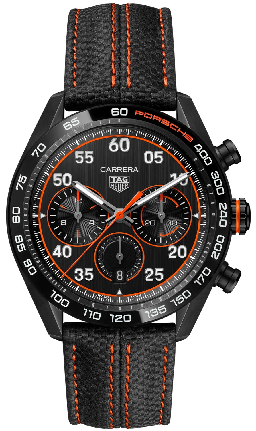 Tag Heier Watch Carrera Porsche Orange Racing Special Edition Cbn2a1m Fc6526