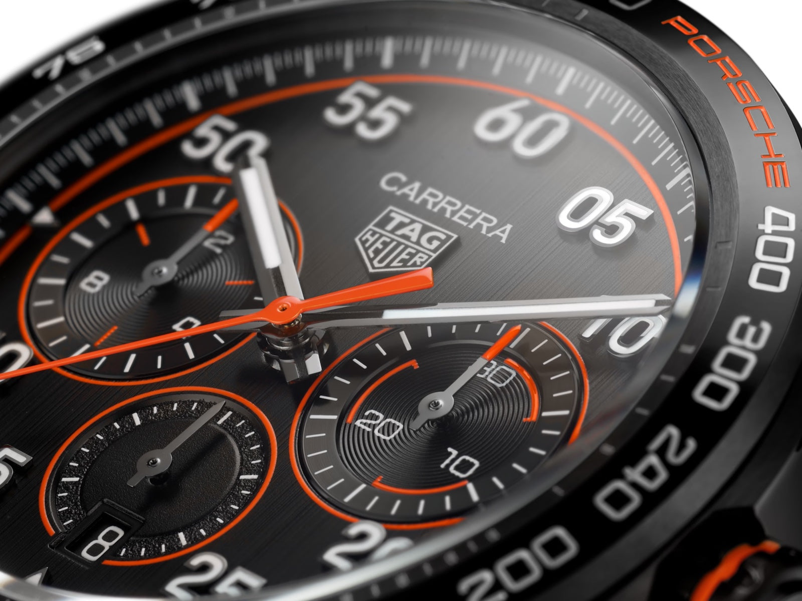 Tag Heier Watch Carrera Porsche Orange Racing Special Edition Cbn2a1m Fc6526 - Image 5