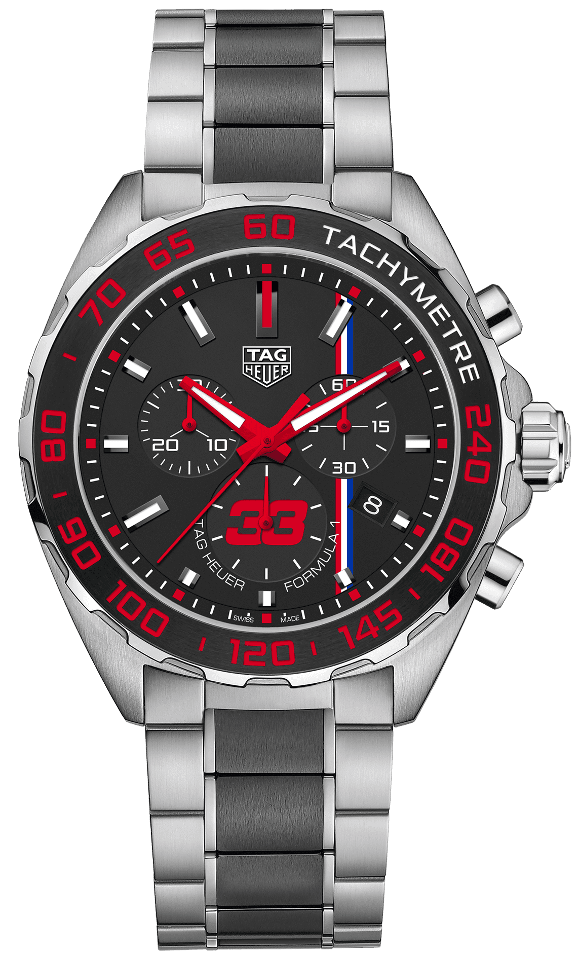Tag Heuer Watch Max Verstappen Chrono Special Edition Caz101u Ba0843