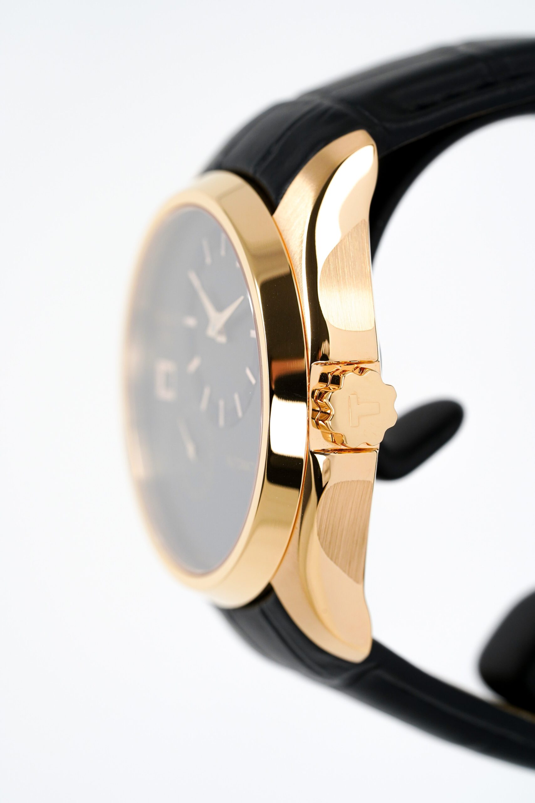 Tissot Mens Couturier Small Second Rose Gold T Classic Automatic Watch Couturier Powermatic 80 Date Purple Rose Gold - Image 3