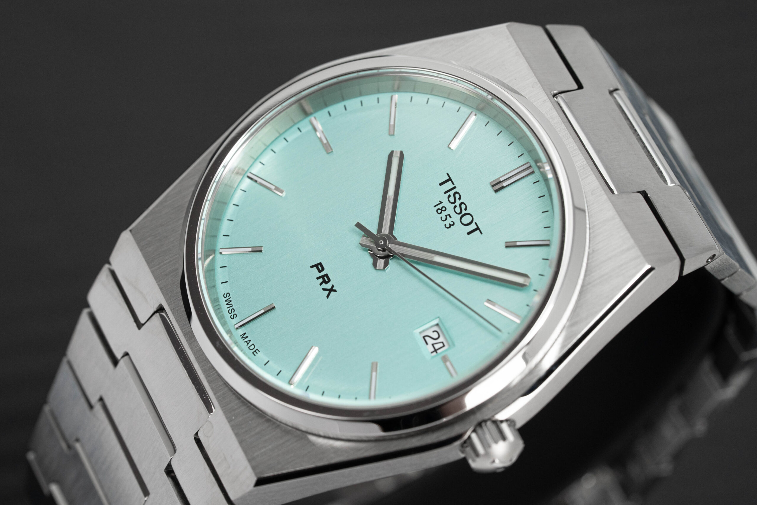 Tissot Mens Watch Prx Mint Green T137 410 11 091 01 - Image 4